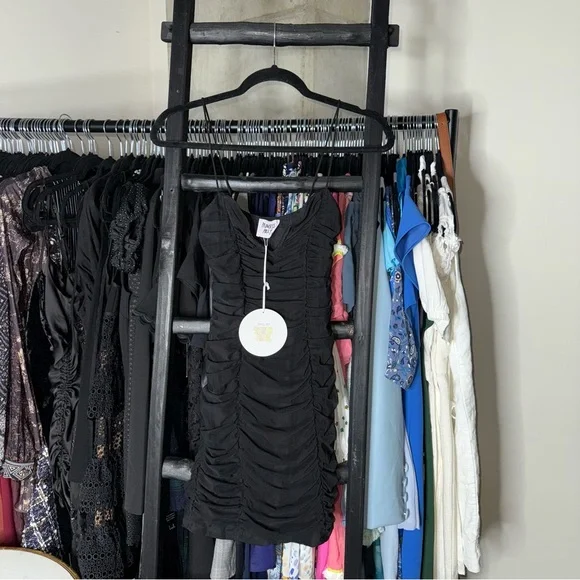 Princess Polly I Want You Mini Dress in Black - Picture 9 of 14